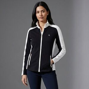 Lauren Ralph Lauren Colorblock Track Jacket Size M